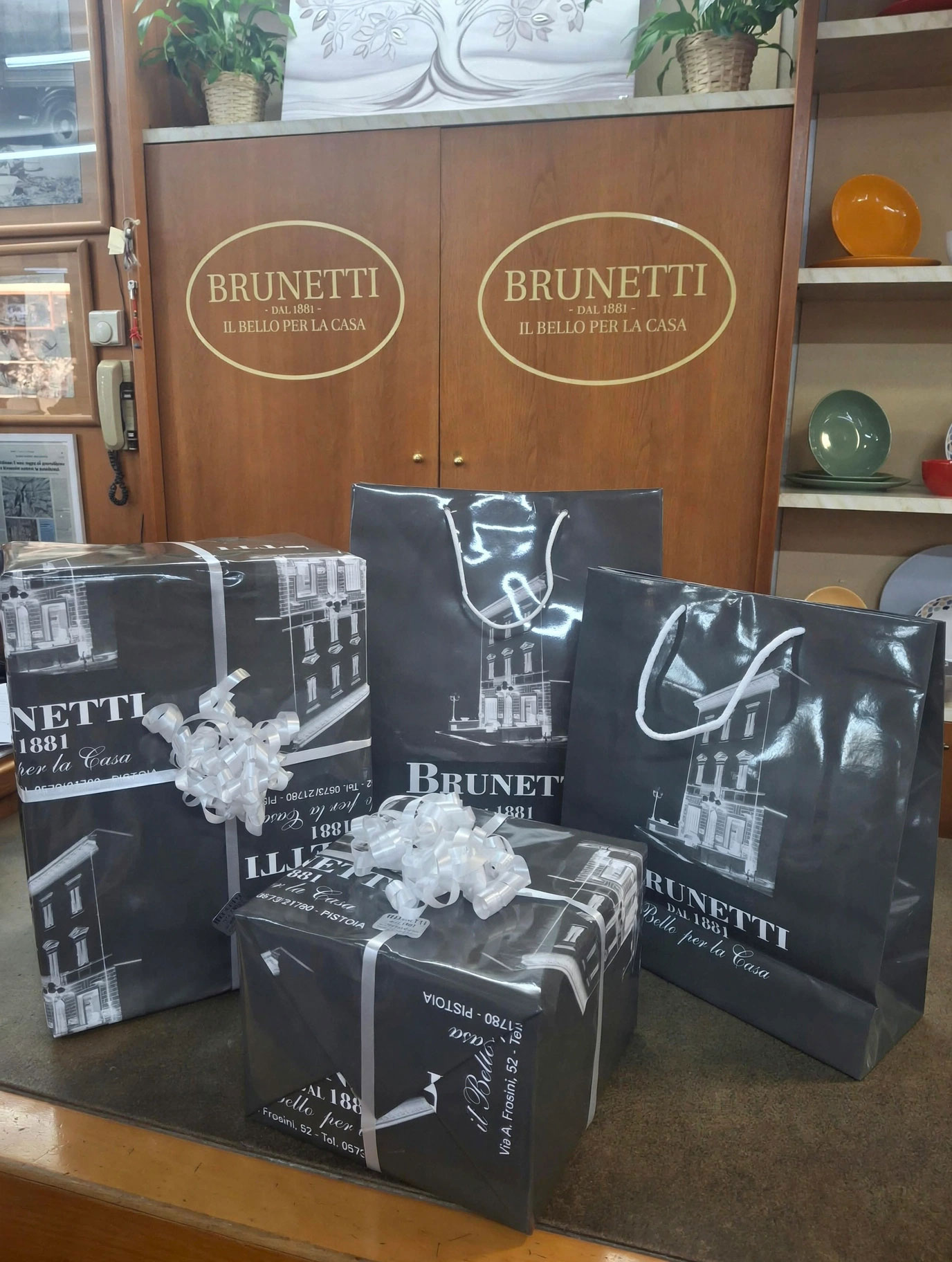 Confezione regalo curata nei dettagli