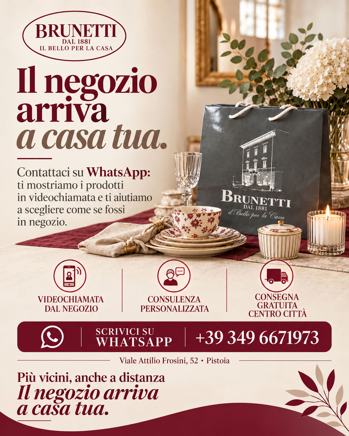 Consegna gratuita centro città